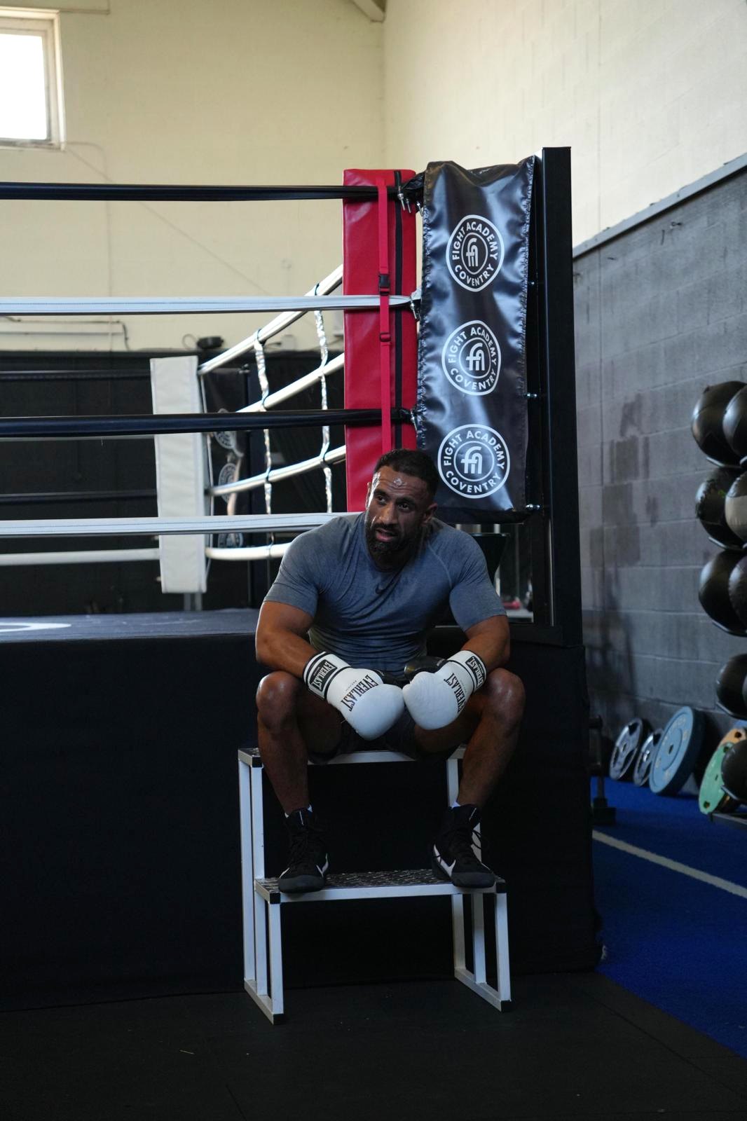 Boxing ring session with HSK Coaching